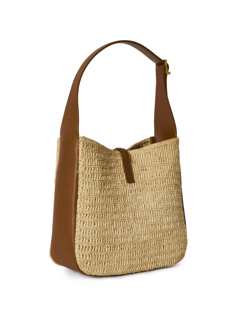 SAINT LAURENT Saint Laurent Women Le 5 À 7 Small Rafia Hobo Bag