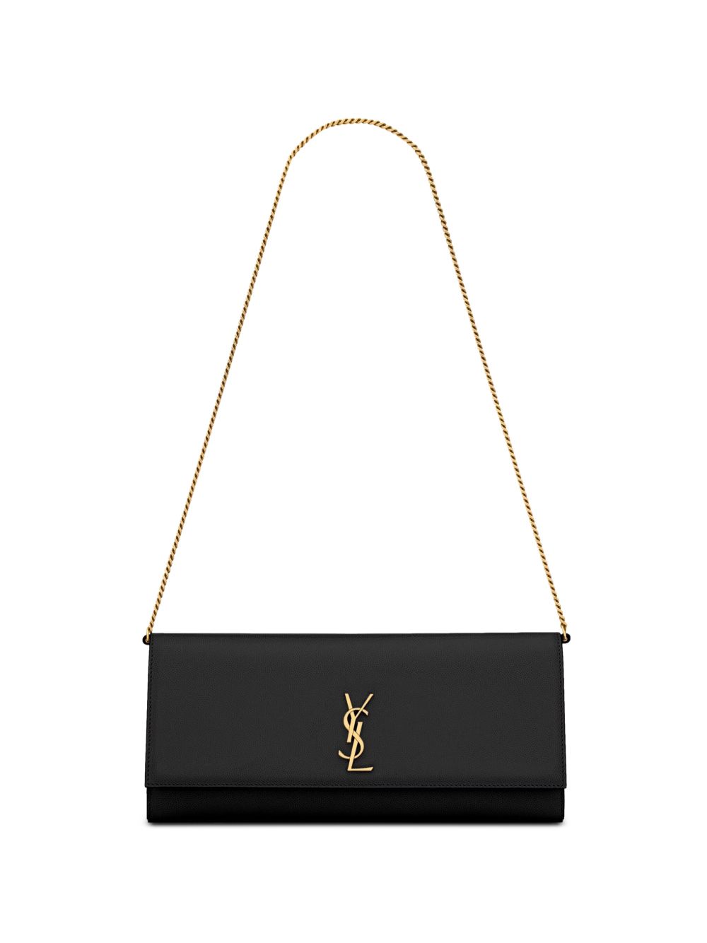 Saint Laurent Women Kate Leather Clutch