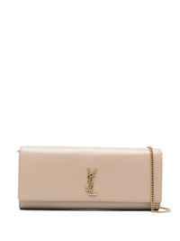 SAINT LAURENT Saint Laurent Women Kate Leather Clutch