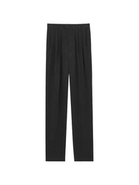 Saint Laurent Women Silk Formal Trousers