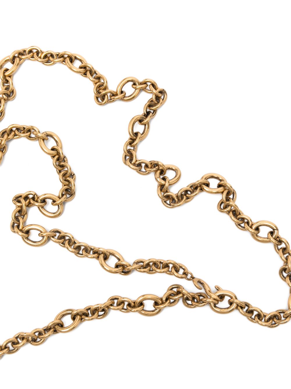Saint Laurent Women Cassandre Chain Belt