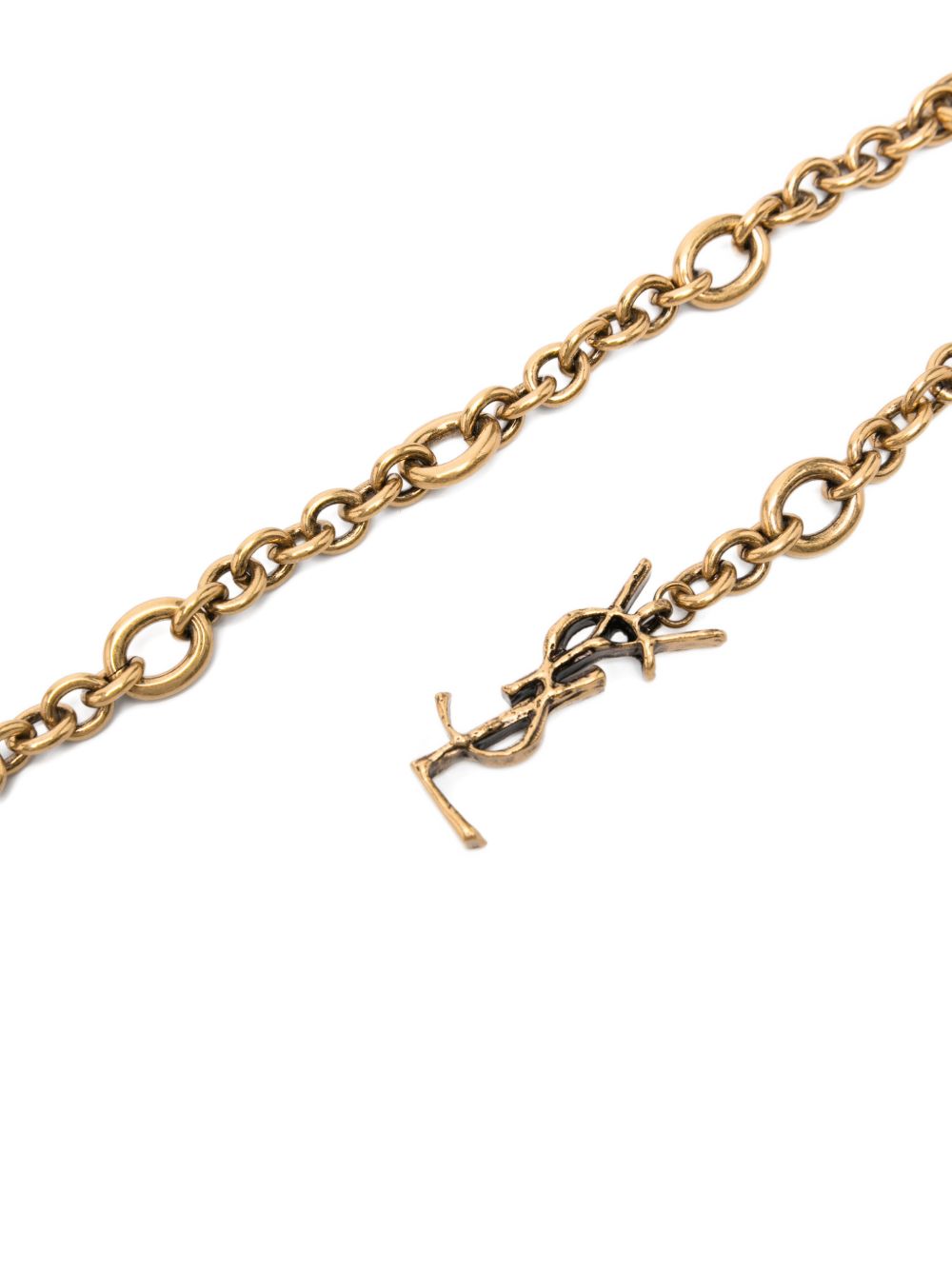 Saint Laurent Women Cassandre Chain Belt