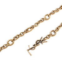 Saint Laurent Women Cassandre Chain Belt