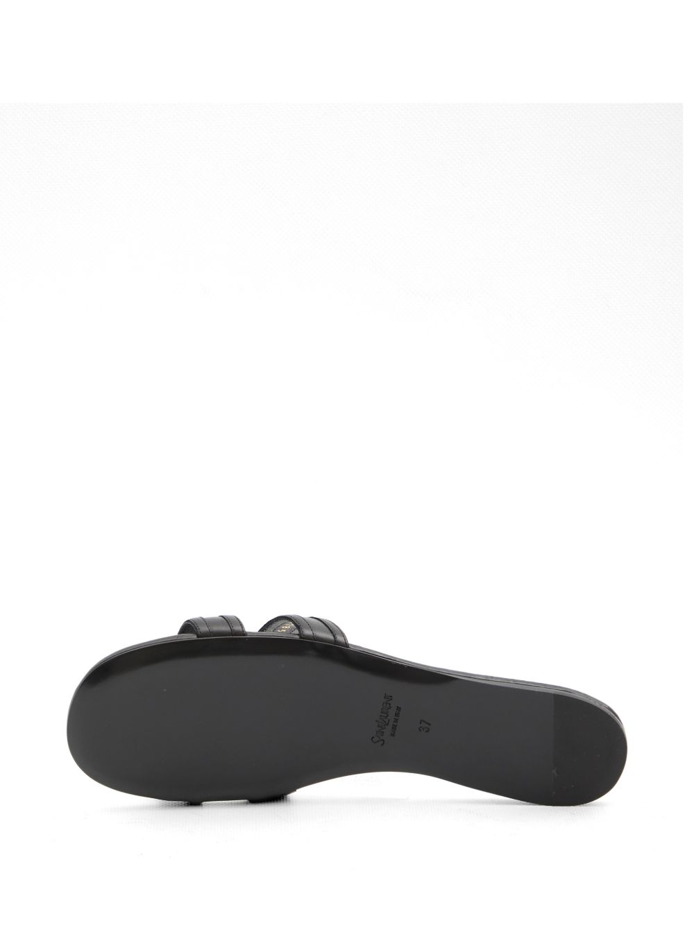 Saint Laurent Women Mabrouka Leather Flat Sandals