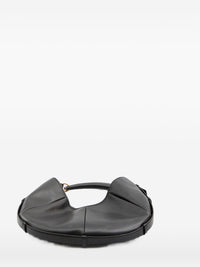 Saint Laurent Women Mombasa Medium Leather Hobo Bag