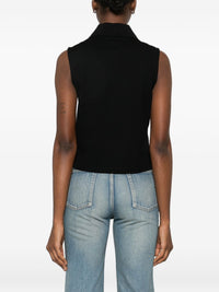 SAINT LAURENT Saint Laurent Women Cotton Sleeveless Polo Shirt