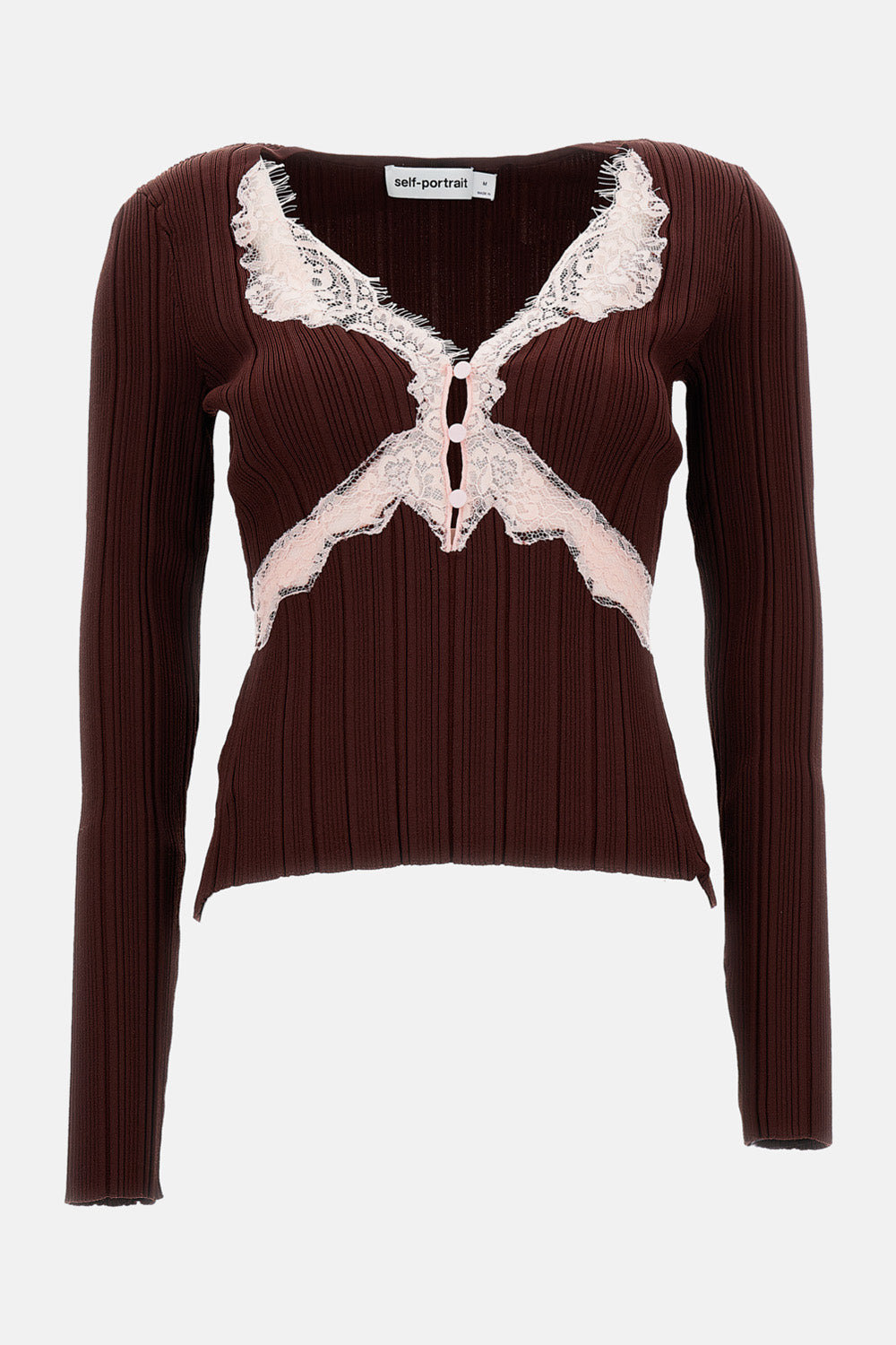 Self-Portrait Self-Portrait Women Lace Knit Top