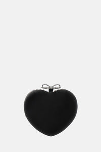 Self-Portrait Women Multicrystal Heart-Shaped Clutch