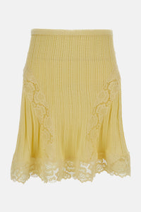 Self-Portrait Self-Portrait Women Pointelle Knit Mini Skirt