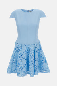Self-Portrait Self-Portrait Women Crepe Lace Mini Dress