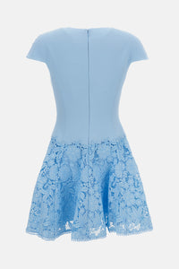 Self-Portrait Self-Portrait Women Crepe Lace Mini Dress