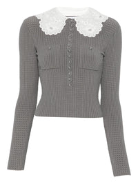 SELF PORTRAIT Self Portrait Women Collar-Detail Sweater