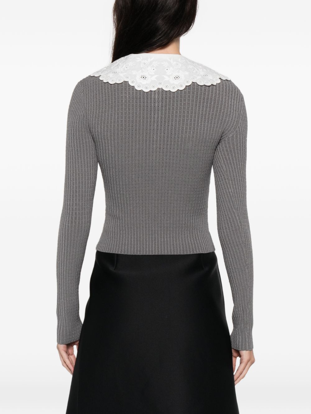 SELF PORTRAIT Self Portrait Women Collar-Detail Sweater