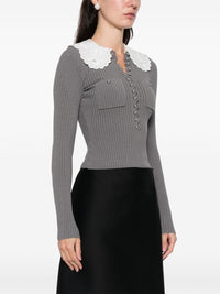 SELF PORTRAIT Self Portrait Women Collar-Detail Sweater