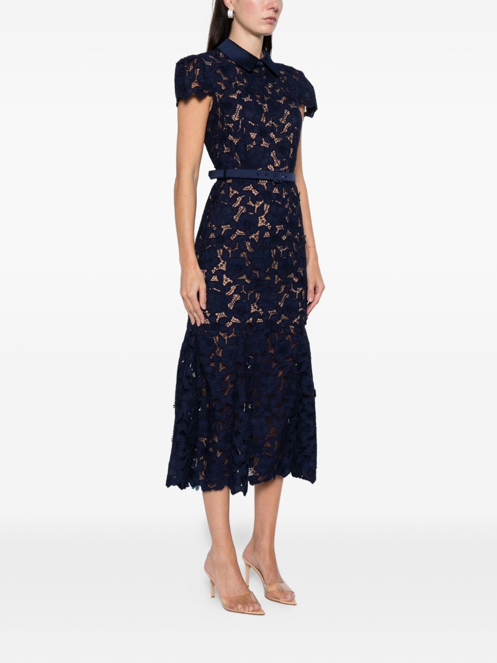Self Portrait Women Lace Midi Dress – Bluefly