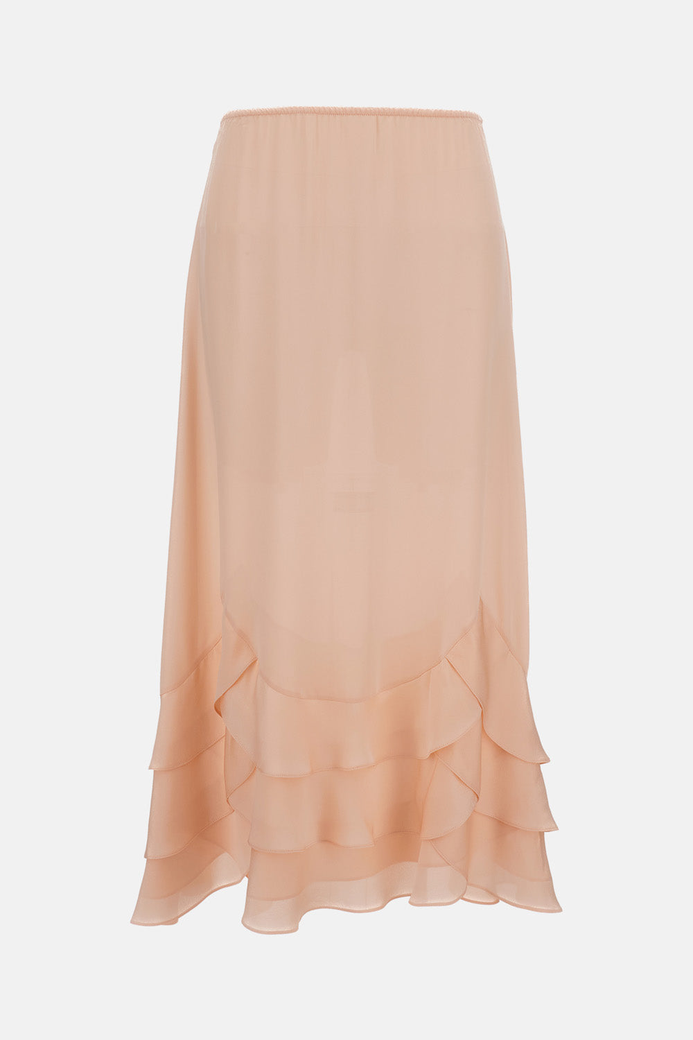 Simone Rocha Simone Rocha Women Tiered Scalloped Hem Skirt