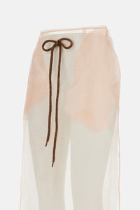 Simone Rocha Simone Rocha Women Sheer Column Midi Skirt