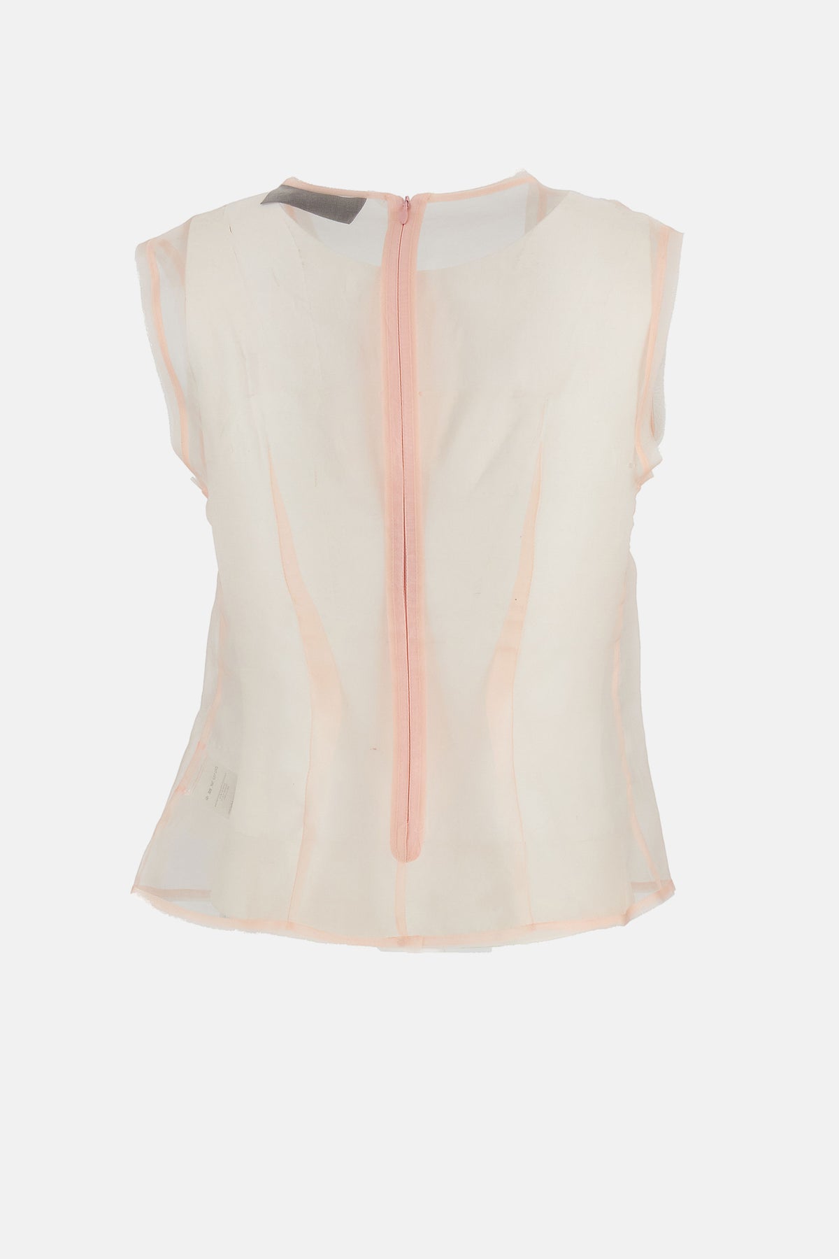 Simone Rocha Women Sheer Frayed Contour Dart Top