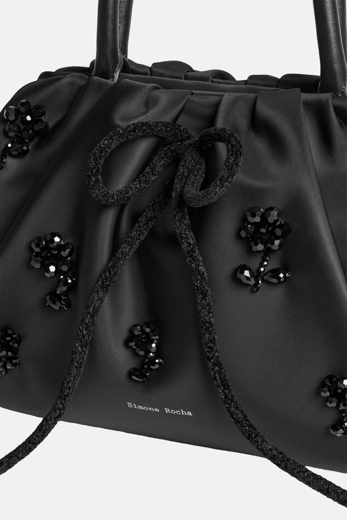 Simone Rocha Women Gathered Top Handle Bag With Emb