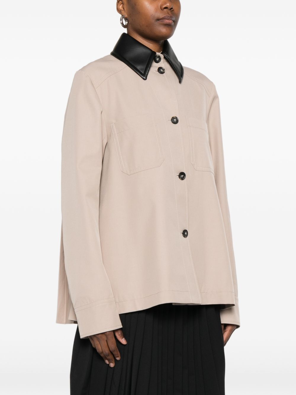 Sportmax Women Cotton Blend Trench Coat