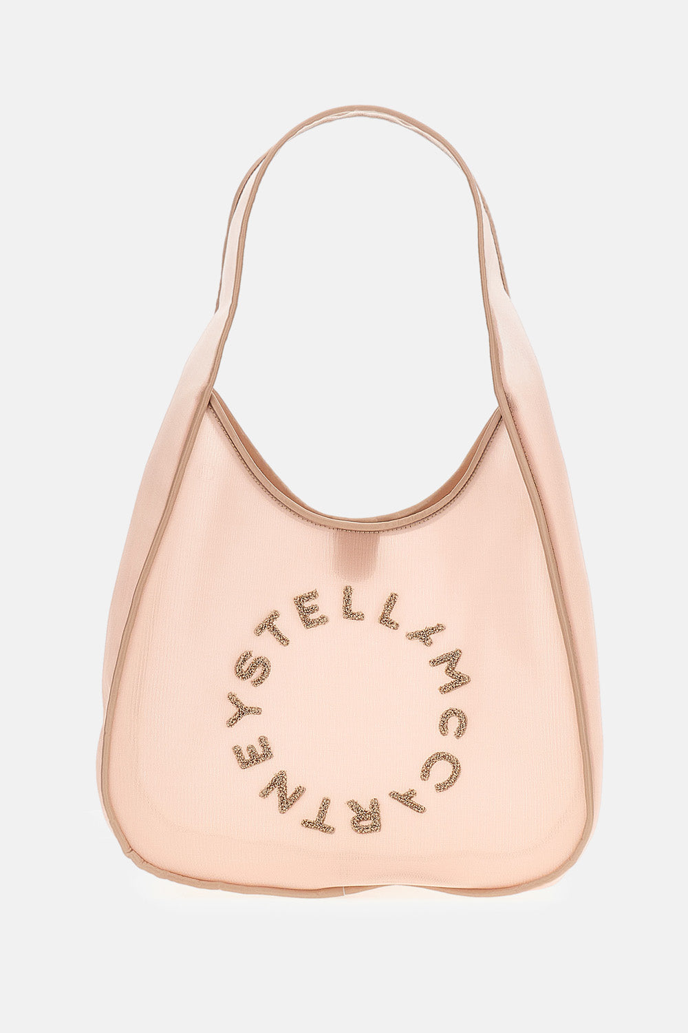 Stella Mccartney Women Logo Large Hobo Bag Mesh