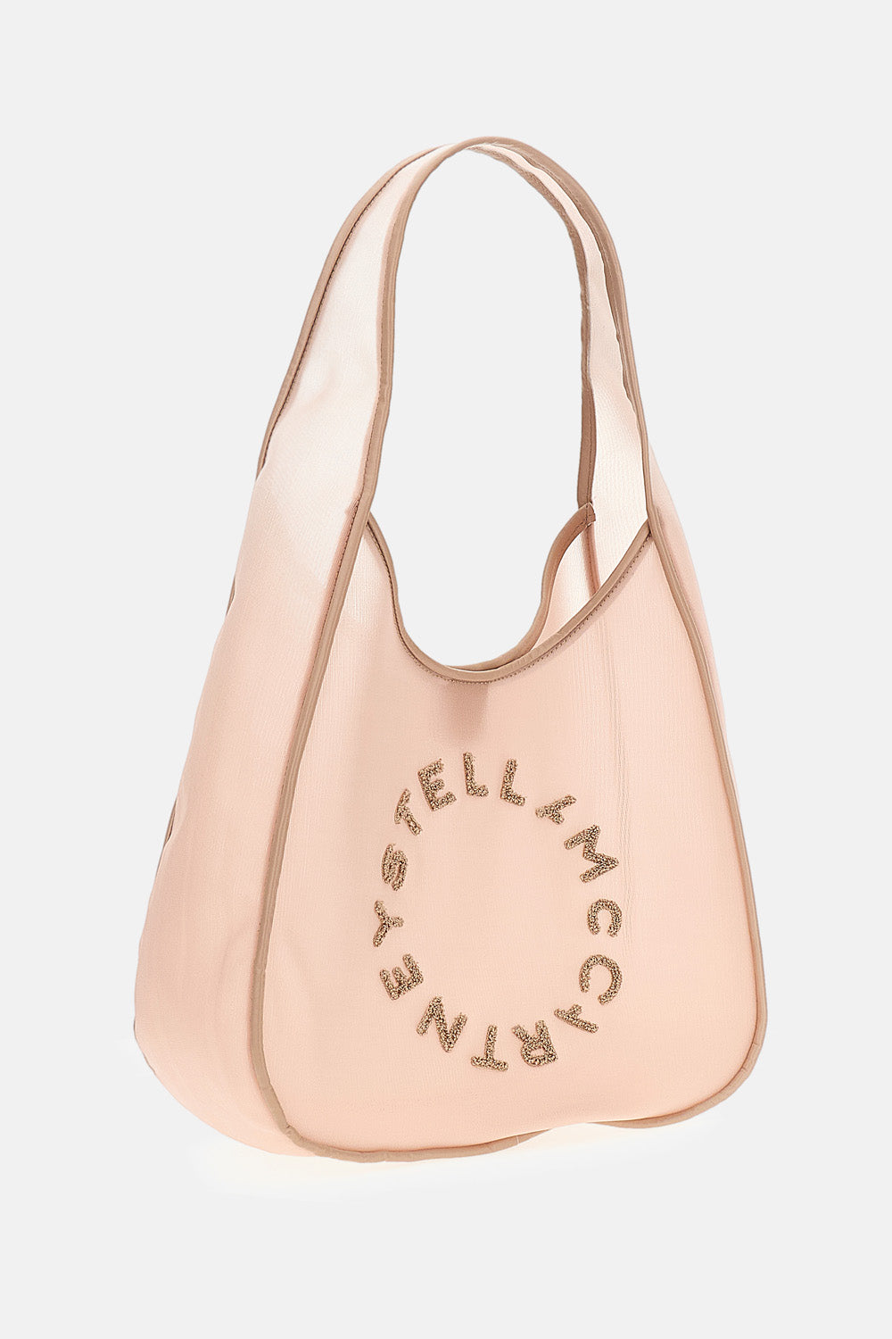 Stella Mccartney Women Logo Large Hobo Bag Mesh
