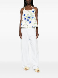Stella Mccartney Women Embroidered Cotton Top