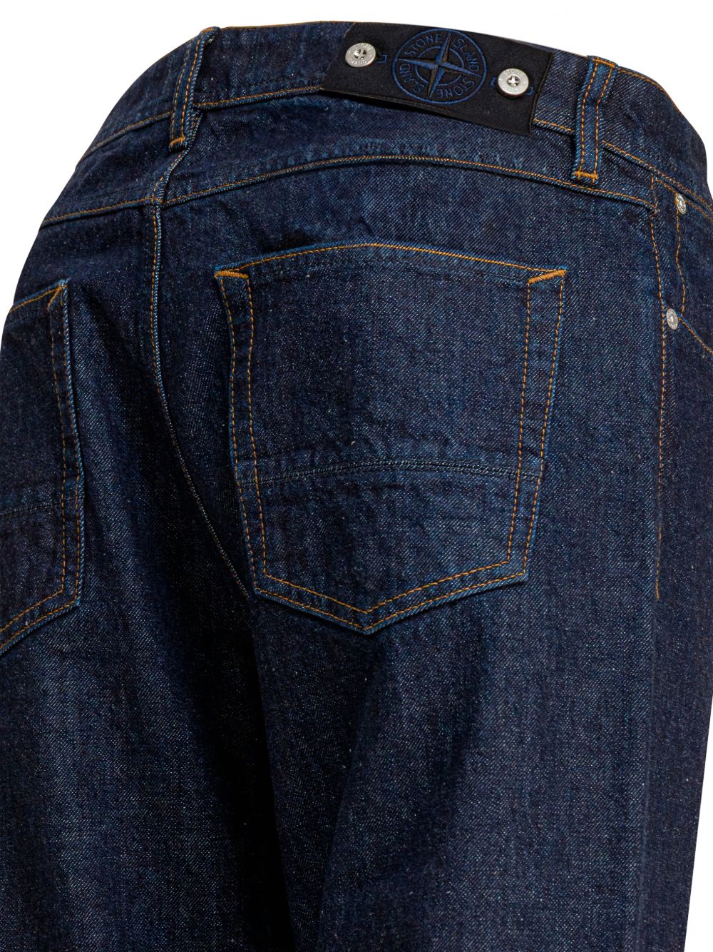 Stone Island Men Denim Cotton Jeans