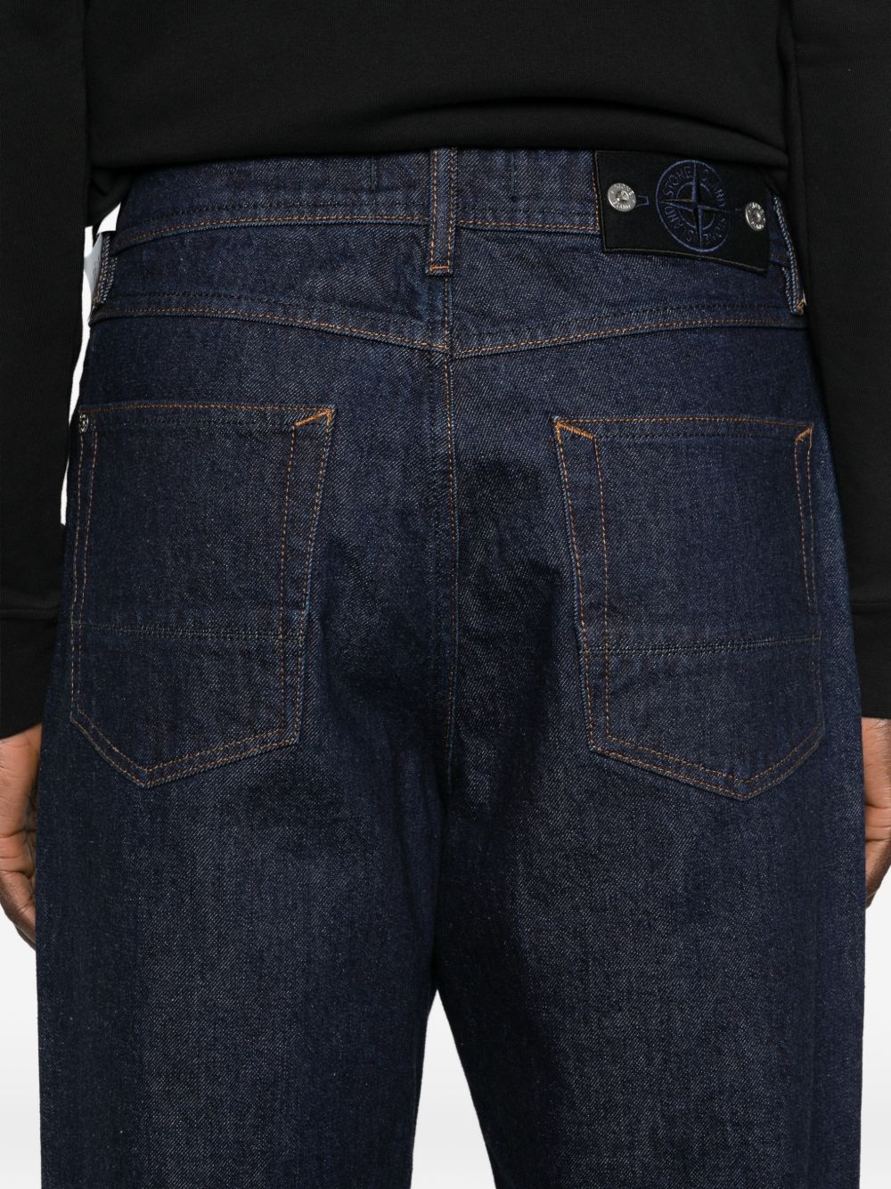 Stone Island Men Denim Cotton Jeans
