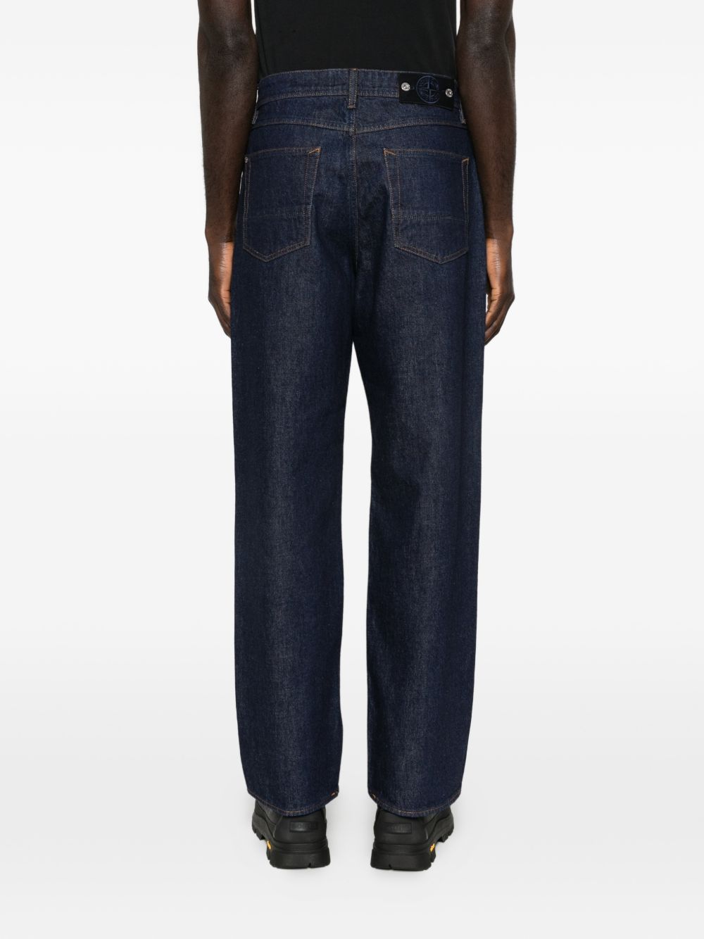 Stone Island Men Denim Cotton Jeans