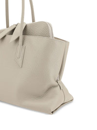 The Attico Women La Passeggiata Leather Shoulder Bag