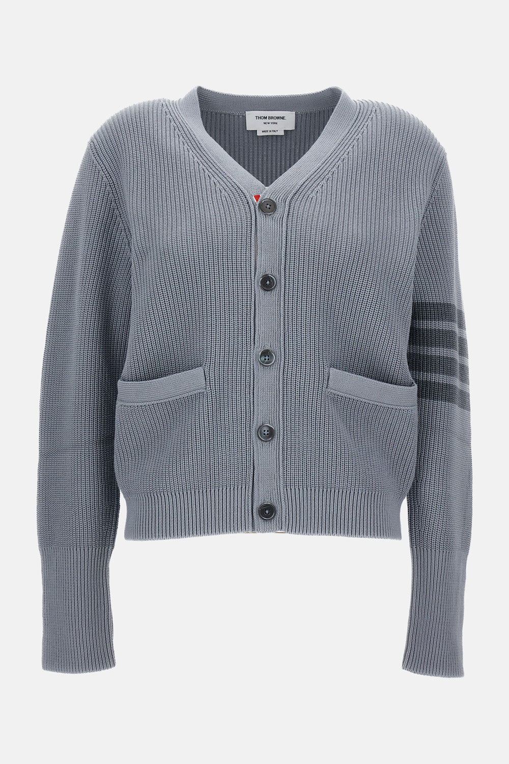 Thom Browne Men V Neck Cardigan