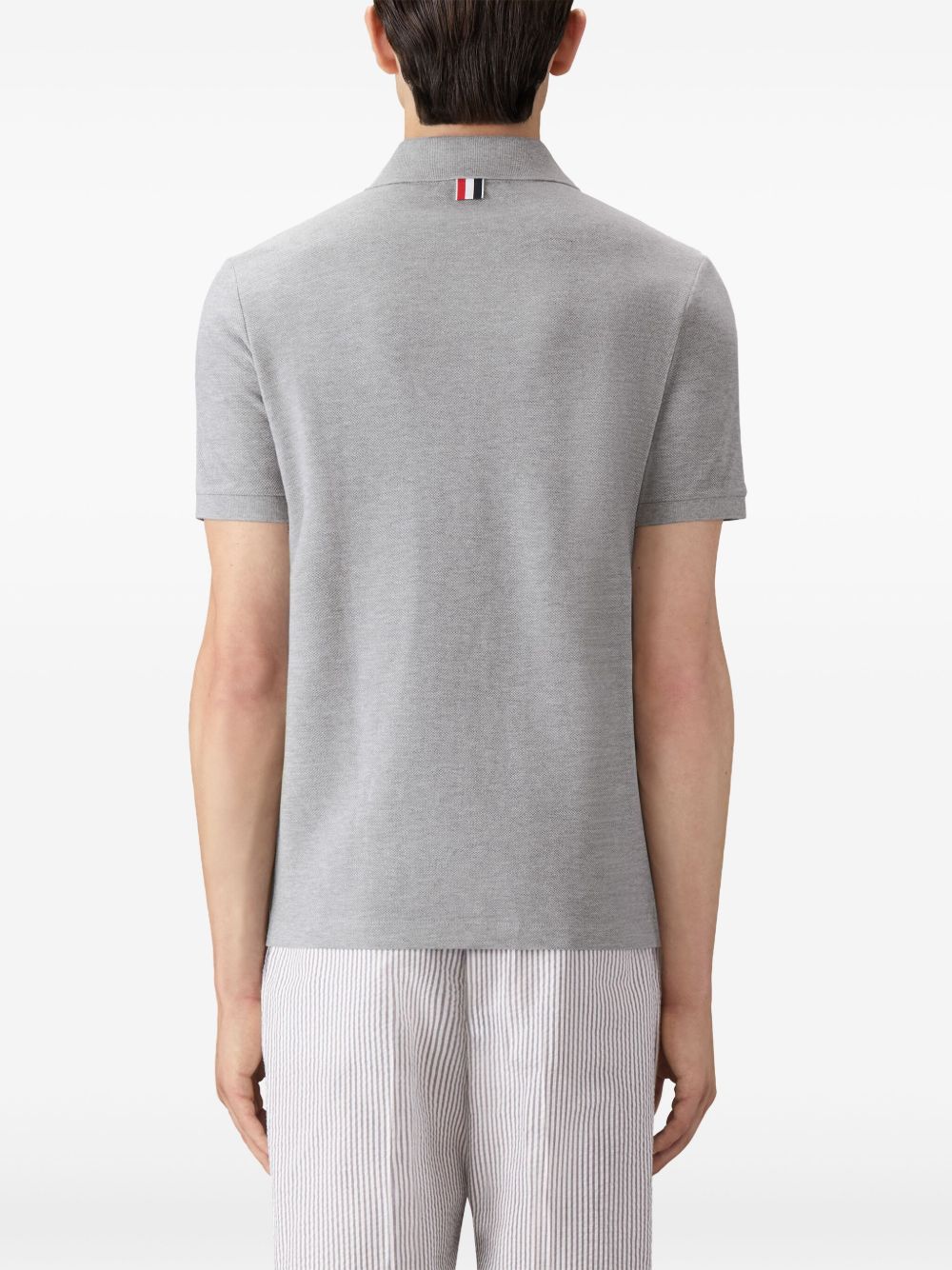 THOM BROWNE Thom Browne Men Cotton Polo Shirt