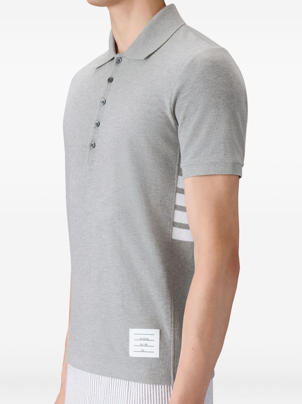 THOM BROWNE Thom Browne Men Cotton Polo Shirt