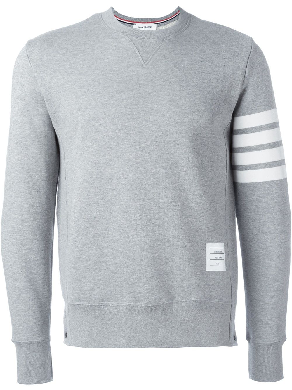Thom Browne Men Cotton Crewneck Sweatshirt