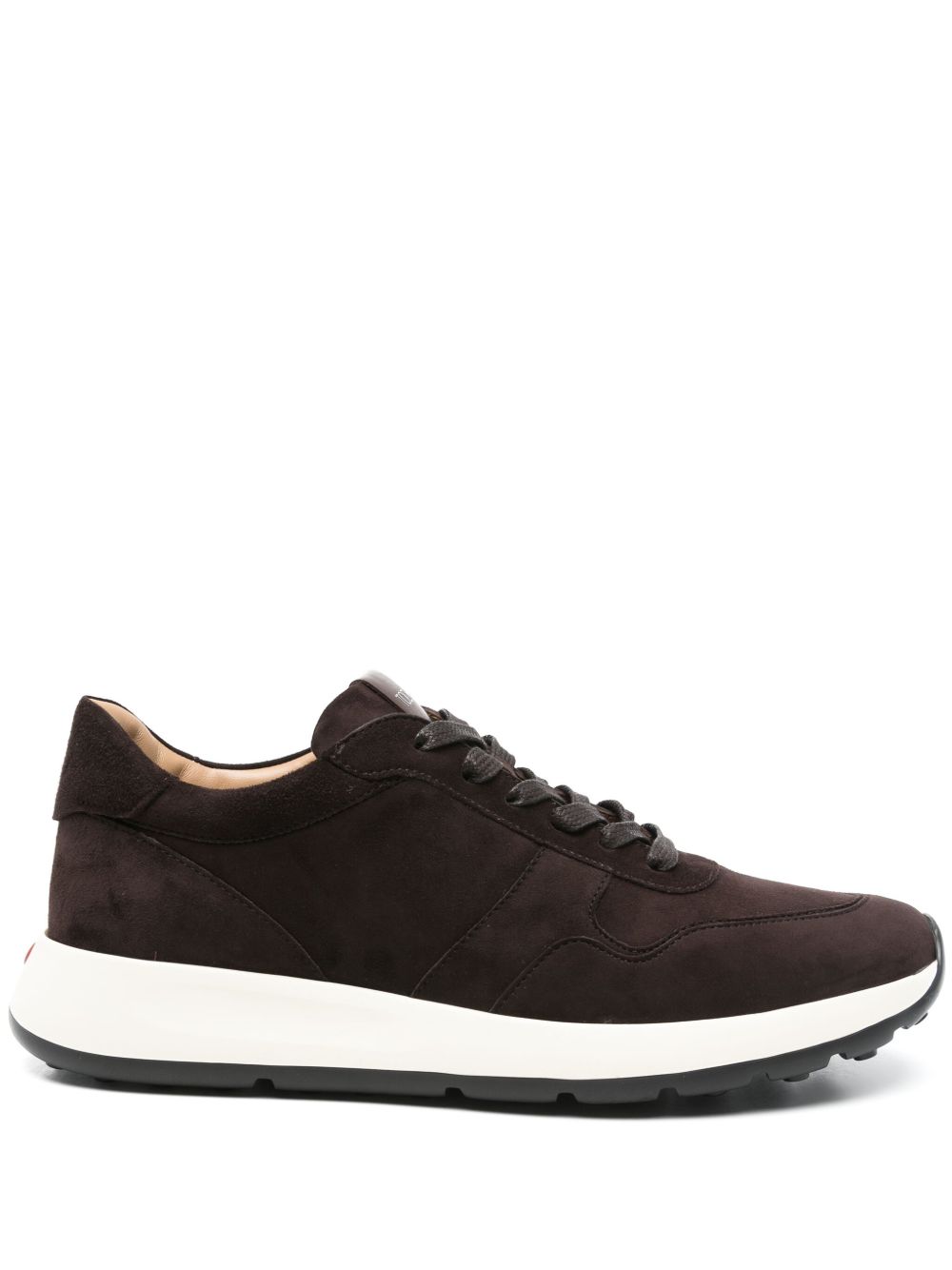 Tod's Men Red Dot Suede Leather Sneakers