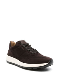 Tod's Men Red Dot Suede Leather Sneakers