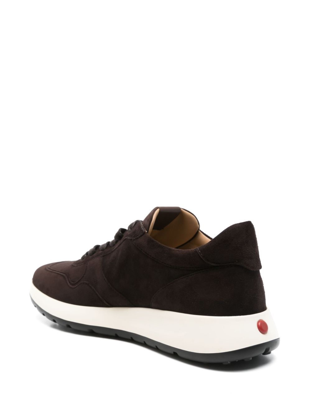 Tod's Men Red Dot Suede Leather Sneakers