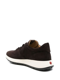 Tod's Men Red Dot Suede Leather Sneakers