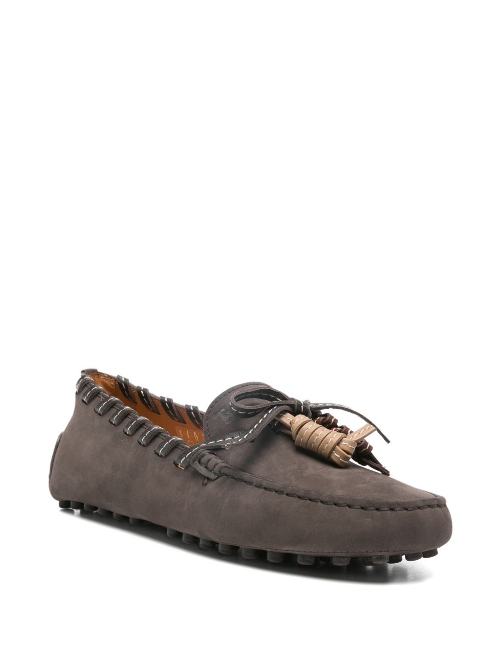 Tod's Women Gommino Suede Leather Loafers