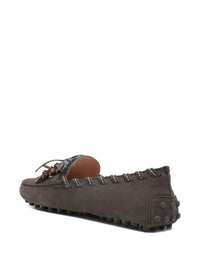 Tod's Women Gommino Suede Leather Loafers
