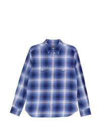Tom Ford Men Cotton Checked Shirt