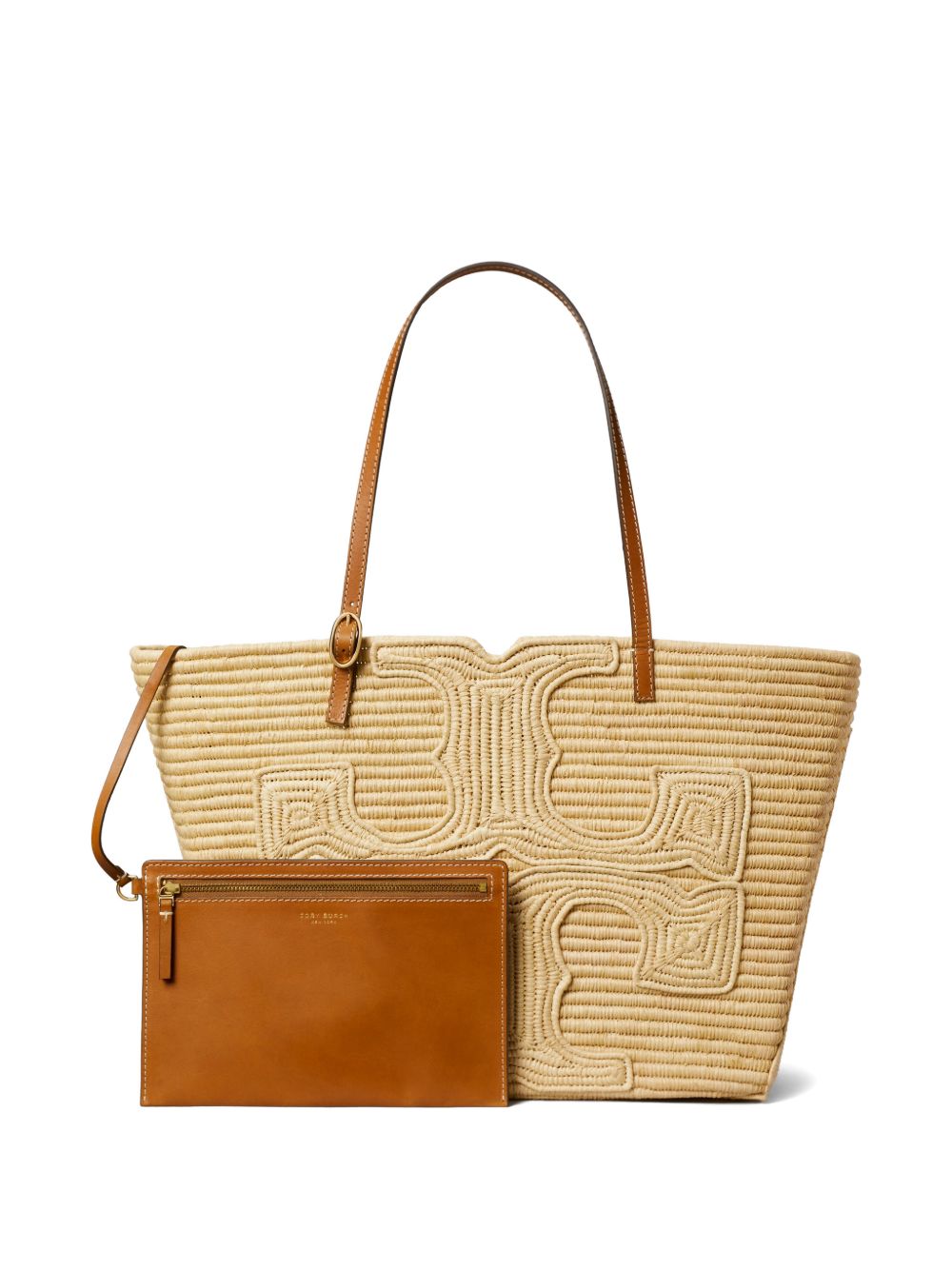 TORY BURCH Tory Burch Women Ella Large Straw Tote