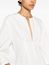 Toteme Women Baloon Sleeve Cotton Dress