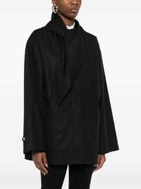 TOTEME Toteme Women Cotton Scarfed Blouson Jacket
