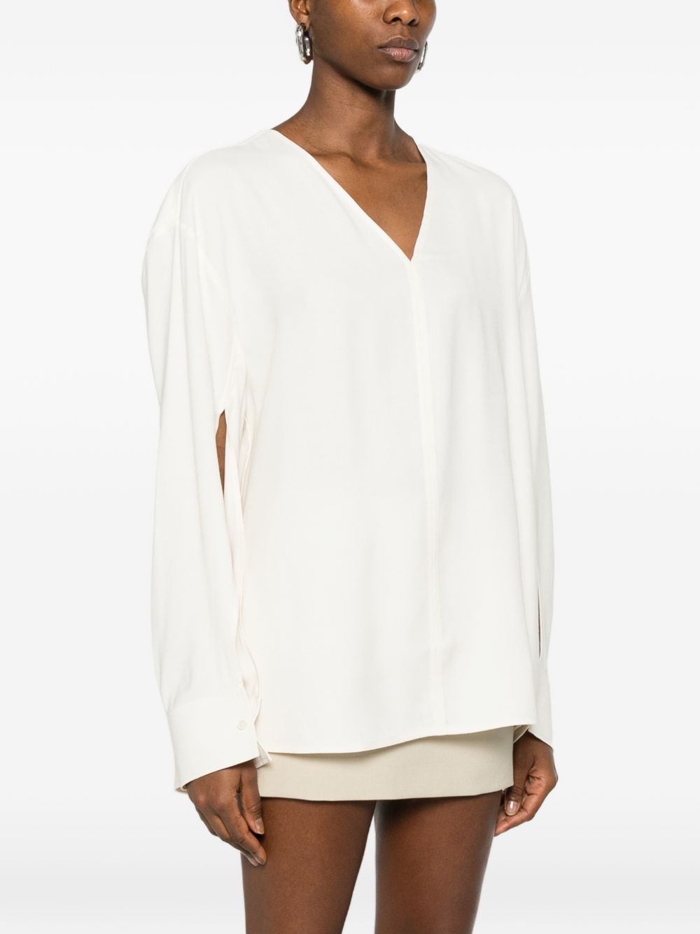 Toteme Women V-Necked Blouse