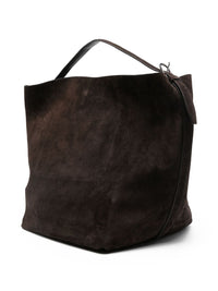 TOTEME Toteme Women Belted Suede Leather Tote