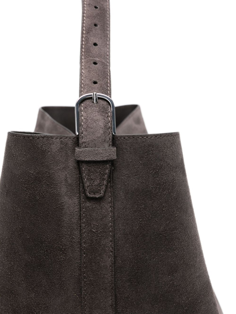 TOTEME Toteme Women Belted Suede Leather Tote