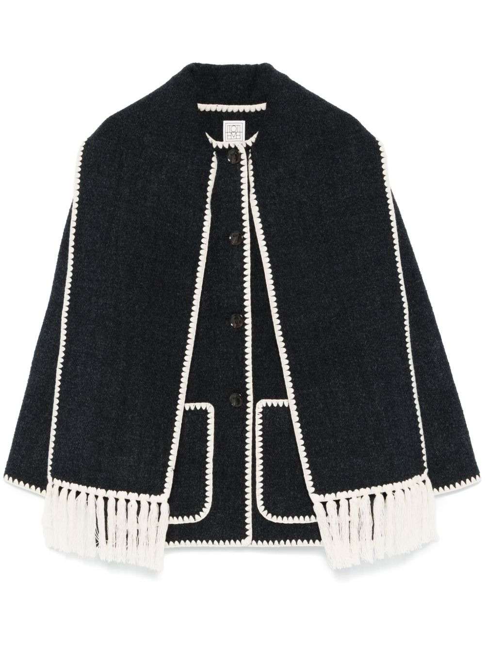 TOTEME Toteme Women Wool Scarfed Jacket