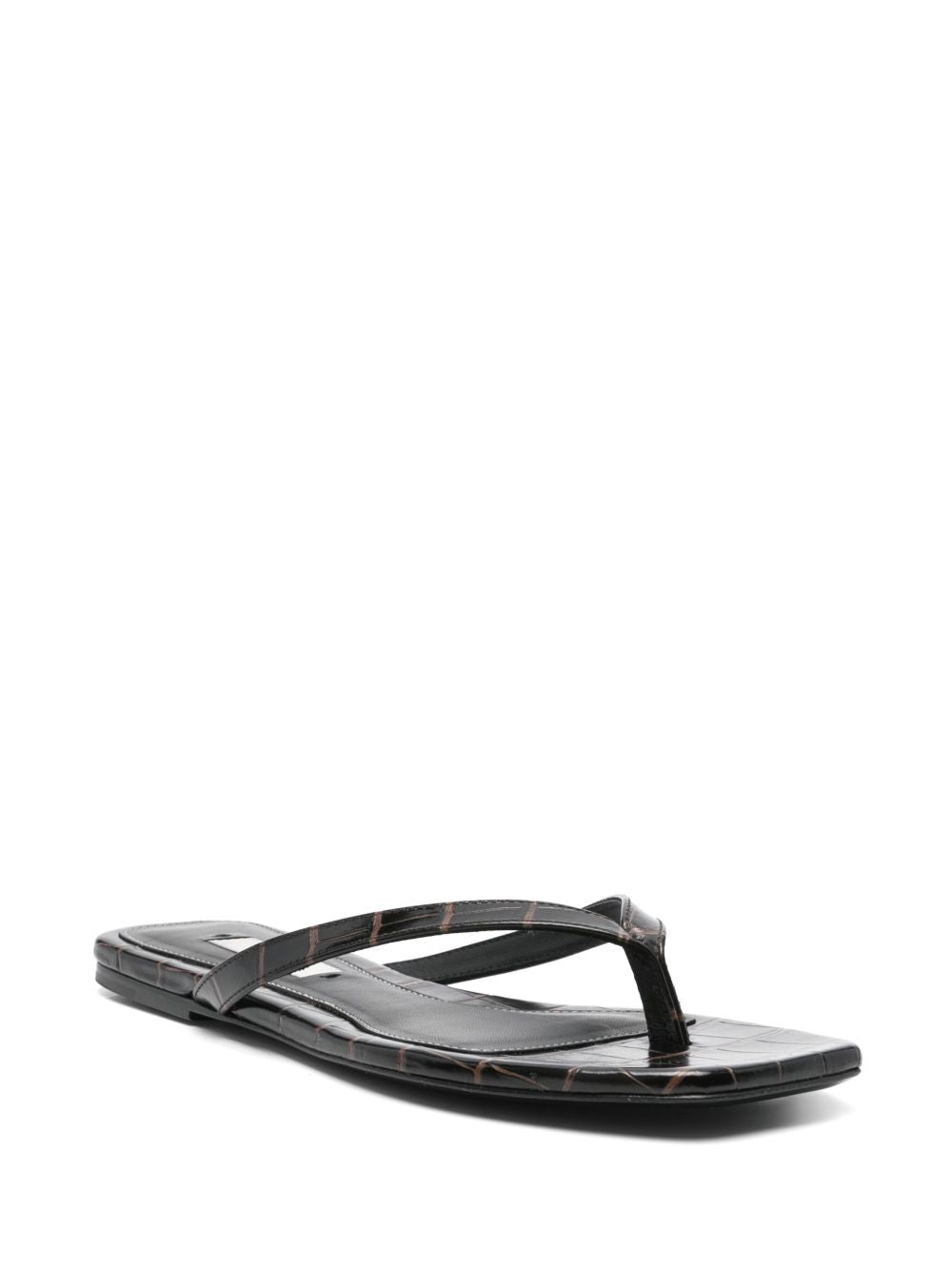 Toteme Women Leather Flip Flops